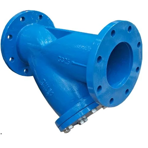 CI Y Strainer Flange End